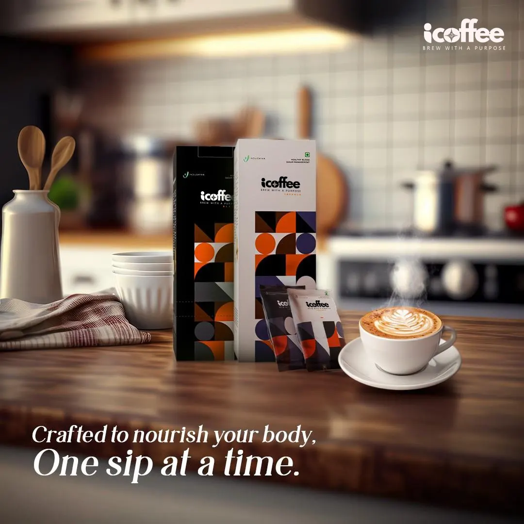 iCoffee coffee ritual in a calm lifestyle setting